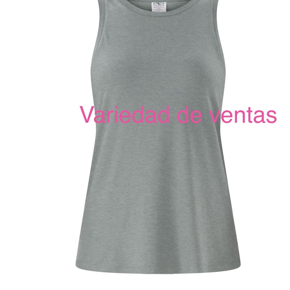 Gray Sleeveless Women's Top